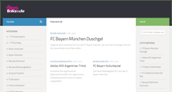 Desktop Screenshot of fanlinks.de